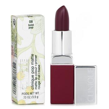 Clinique Pop Matte Lip Colour + Primer 07 Pow Pop