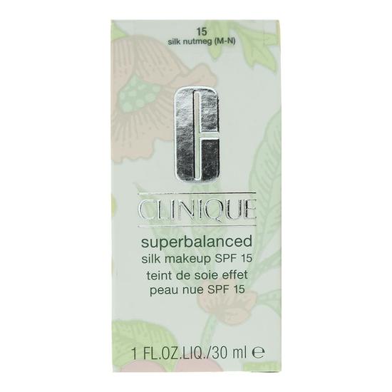 Clinique Superbalanced Silk Spf 15 15 Silk Nutmeg M-N Liquid Foundation 30ml