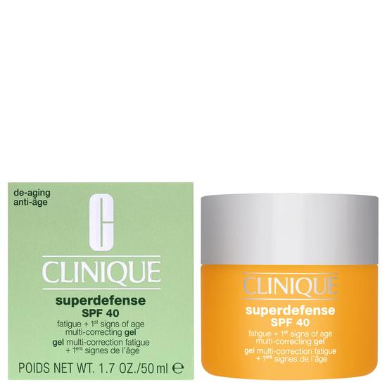 Clinique Superdefense SPF 40 Fatigue + 1st Signs Of Age Multi-Correcting Gel 30ml