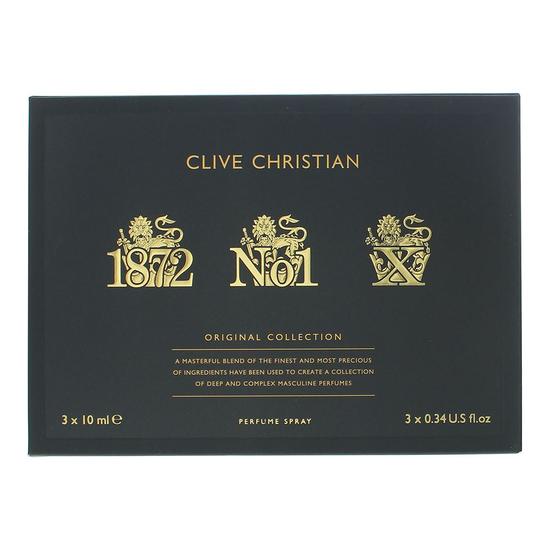 Clive Christian Original Collection 1872, No1. X Parfum Gift Set 10ml