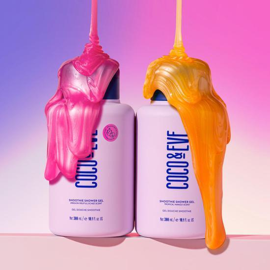 Coco & Eve Glow Figure Smoothie Shower Gel Lychee & Dragon Fruit