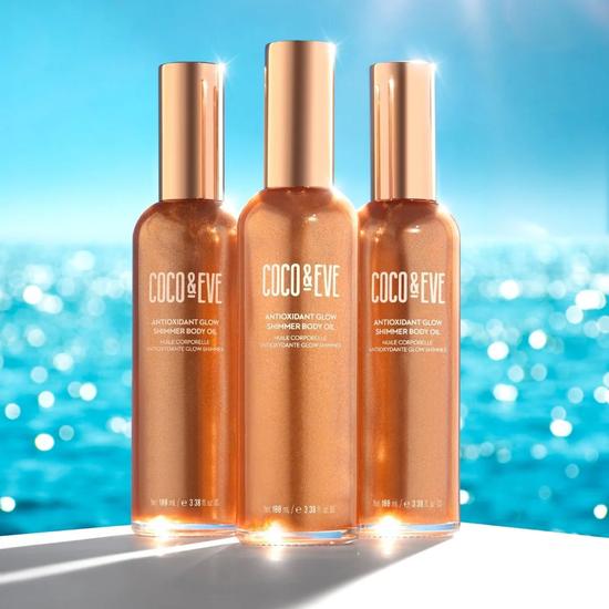 Coco & Eve Sunny Honey Antioxidant Glow Shimmer Body Oil