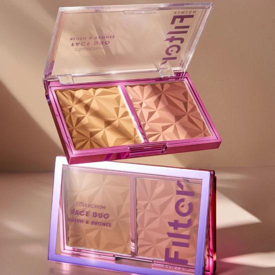 Collection Filter Finish Face Duo Palette Blush & Bronze