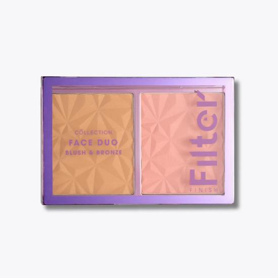 Collection Filter Finish Face Duo Palette Blush & Bronze