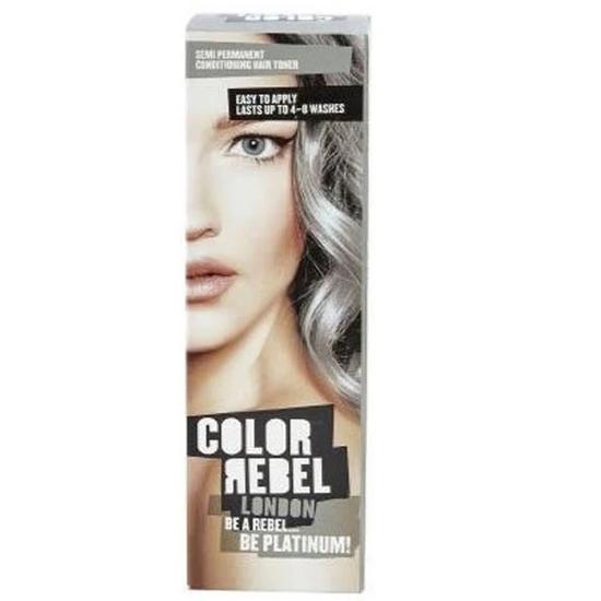 Color Rebel London Be Platinum Conditioning Hair Toner 100ml