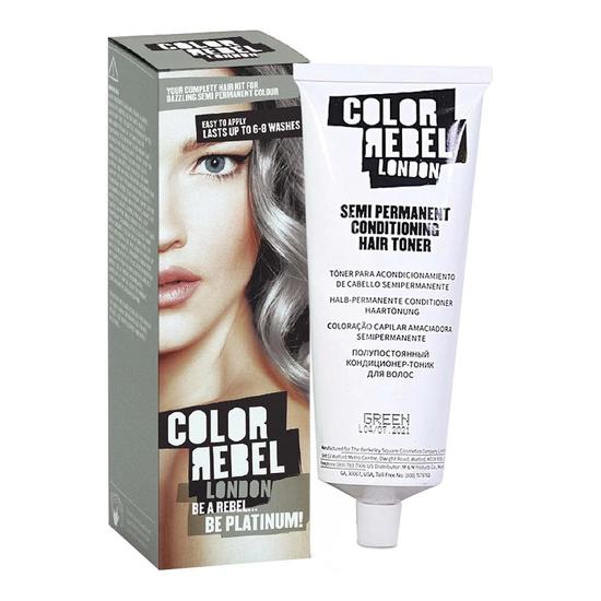Color Rebel London Be Platinum Conditioning Hair Toner 100ml