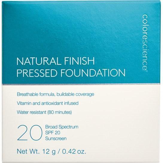 Colorescience Natural Finish Pressed Foundation SPF 20 Deep Mocha