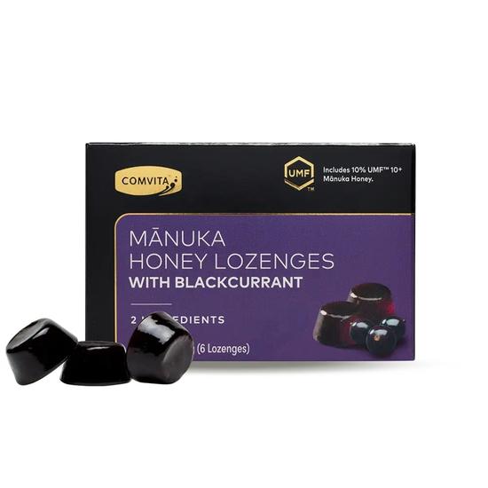 Comvita Manuka Honey Lozenges With Blackcurrant UMF10+ 18g