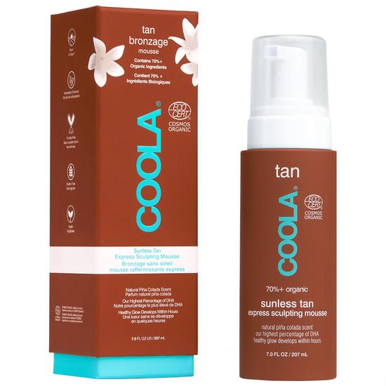 Coola Body Care Sunless Tan Express Sculpting Mousse 207ml