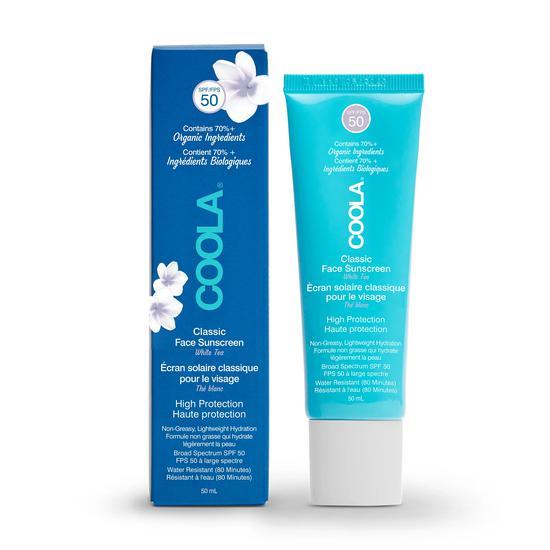 Coola Face Sunscreen Lotion SPF 50 White Tea 50ml