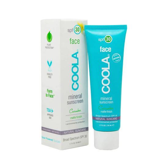 Coola Mineral Matte Cucumber Face SPF 30 50ml