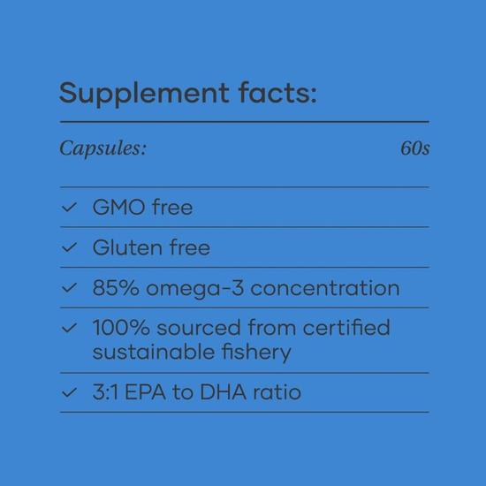 Coyne Healthcare Purest Omega Capsules 60 Capsules