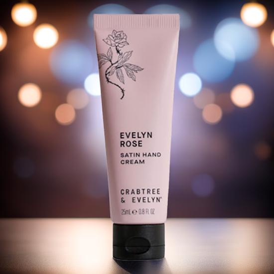 Crabtree & Evelyn Evelyn Rose Satin Hand Cream 75ml