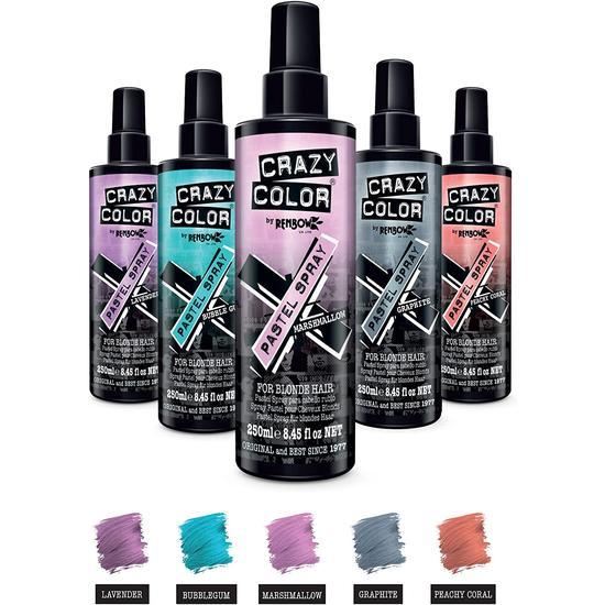 Crazy Color Pastel Spray Temporary Hair Dye Peachy Coral