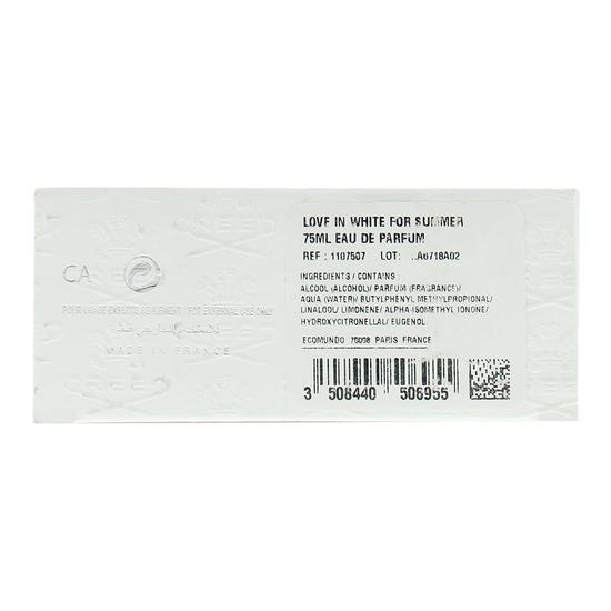 Creed Love In White Summer Eau De Parfum 75ml