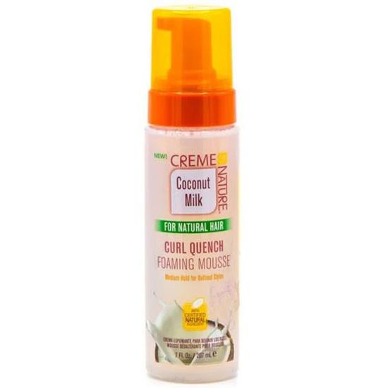 Creme Of Nature Coconut Milk Curl Quench Foaming Mousse 7oz
