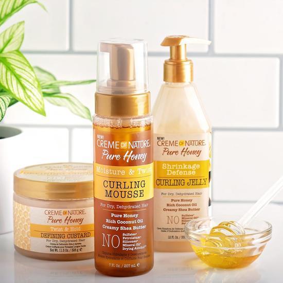Creme Of Nature Pure Honey Curling Mousse 207ml