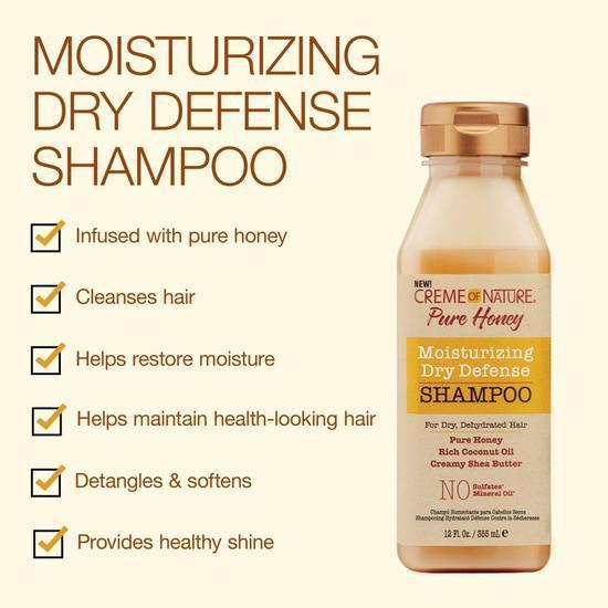 Creme Of Nature Pure Honey Moisturising Shampoo 355ml