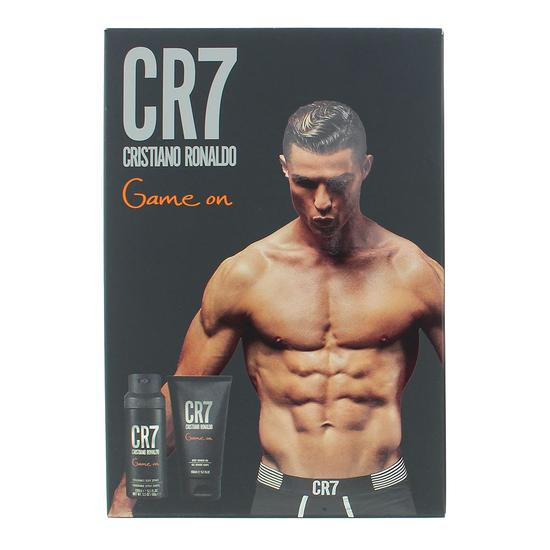 Cristiano Ronaldo Cr7 Game On Shower Gel 150ml + Body Spray 150ml Gift Set 150ml