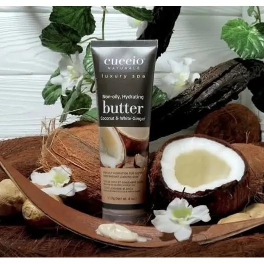 Cuccio Coconut & White Ginger Butter Blend Tube 113g