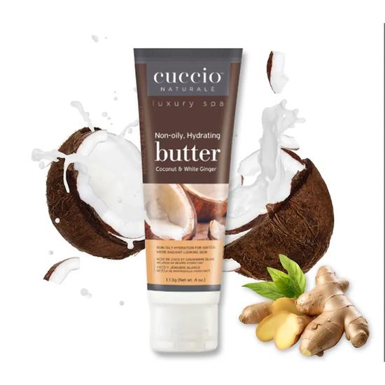 Cuccio Coconut & White Ginger Butter Blend Tube 113g