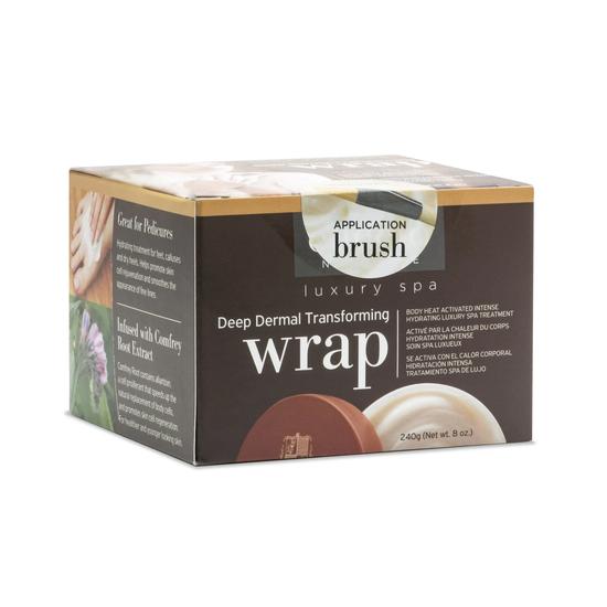 Cuccio Deep Dermal Intense Hydration Transforming Wrap With Comfrey Root 226 + brush