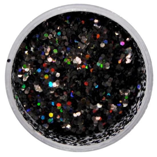 Cuccio Icon Glitter Raven 008 HEX