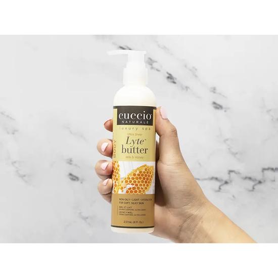 Cuccio Milk & Honey Lyte Body Butter 237ml