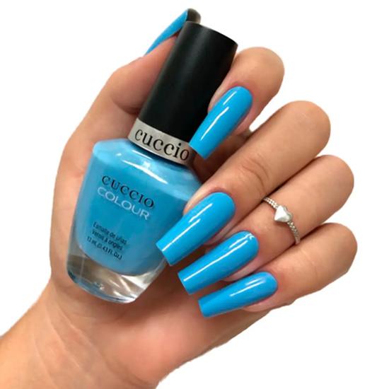 Cuccio Nail Polish All Tide Up Blue