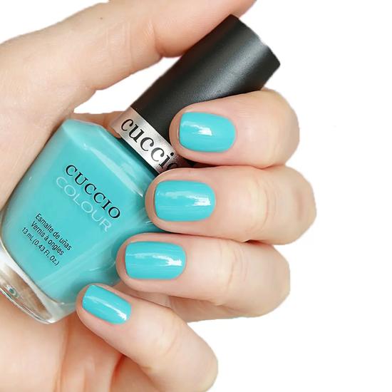 Cuccio Nail Polish Aquaholic Blue