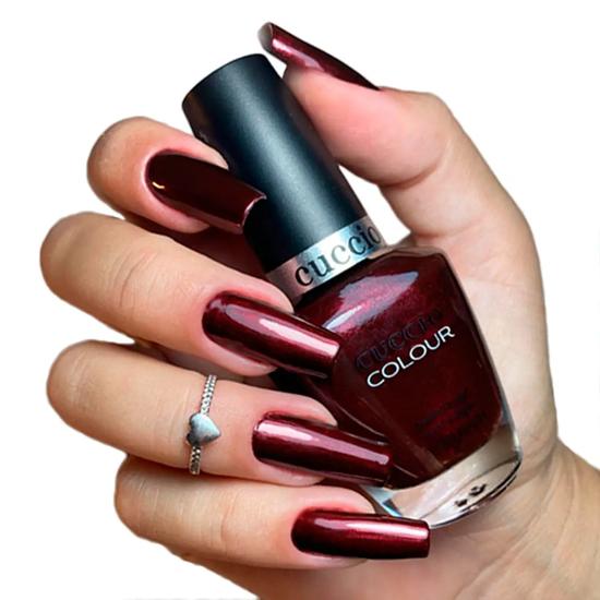 Cuccio Nail Polish Beijing Night Glow Red