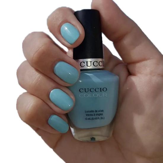 Cuccio Nail Polish Blue Hawaiian Blue