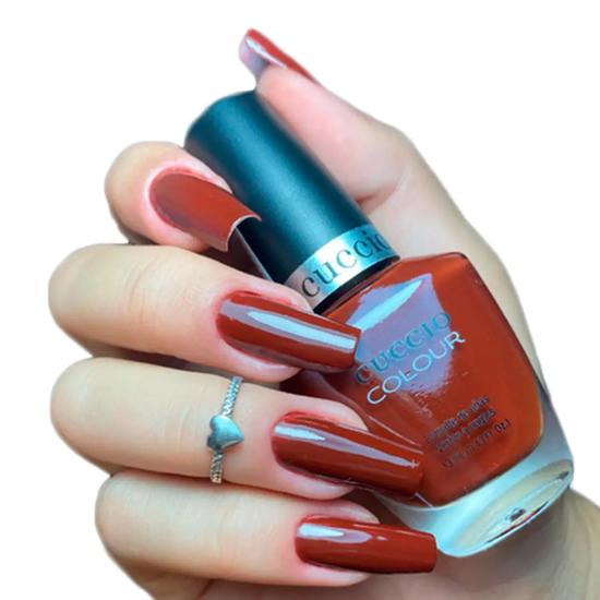 Cuccio Nail Polish Brew Ha Ha Brown