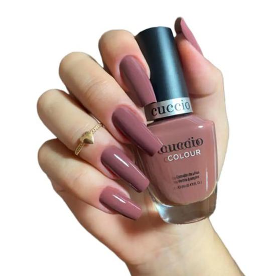 Cuccio Nail Polish Hot Chocolate, Cold Days Brown