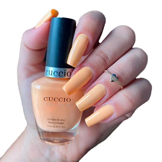 Cuccio Nail Polish Peach Sorbet Orange