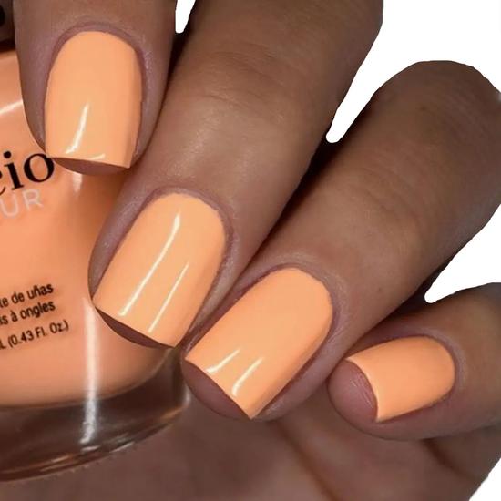Cuccio Nail Polish Peach Sorbet Orange