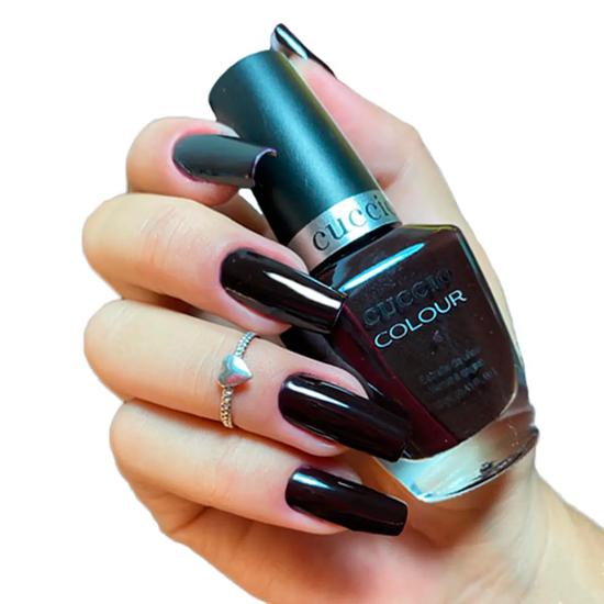 Cuccio Nail Polish Romania After Dark Red