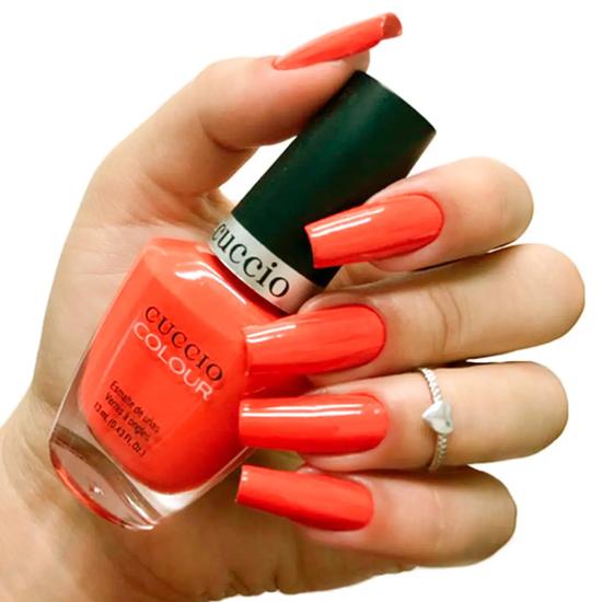 Cuccio Nail Polish Shaking My Morocco Orange