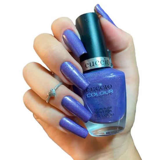 Cuccio Nail Polish Touch Of Evil Purple