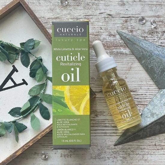 Cuccio Revitalising Nail & Cuticle Oil Complex 15ml White Limetta & Aloe Vera