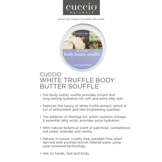 Cuccio White Truffle Body Butter Souffle 237ml