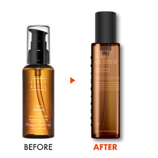 Curly Shyll Silky Oil Serum For Damaged Hair 70ml