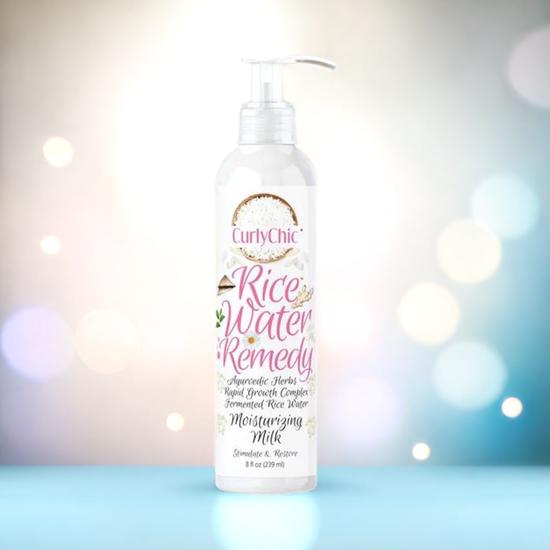 CurlyKids CurlyChic Rice Water Remedy Moisturising Hair Milk 8oz