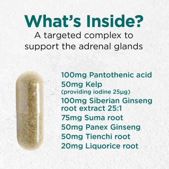 Cytoplan Adrenal Support Capsules 60 Capsules