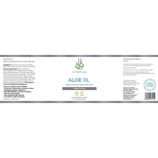 Cytoplan Aloe XL Inner Leaf 500ml