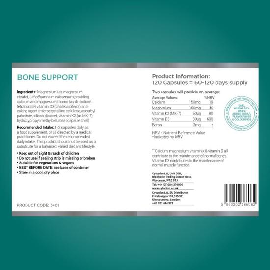Cytoplan Bone Support Multi-nutrient Formula Capsules 60 Capsules