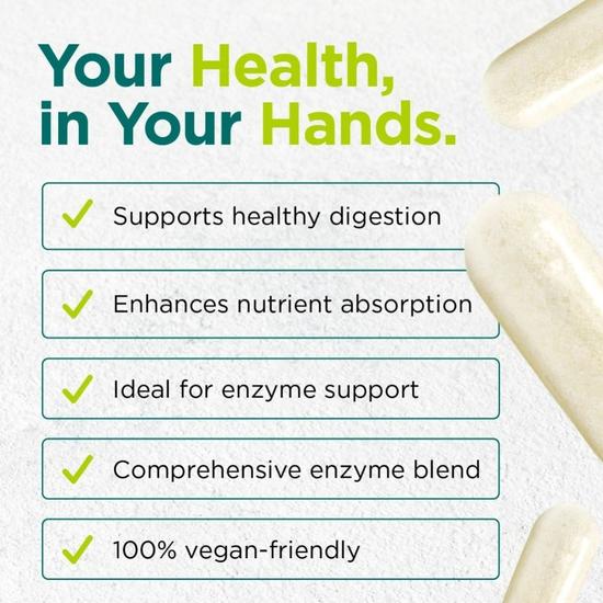 Cytoplan Cyto-Zyme Digestive Enzyme 545mg Capsules 60 Capsules