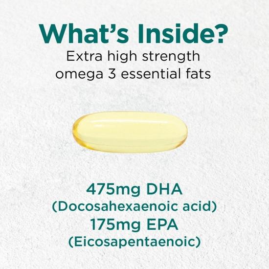 Cytoplan High Potency Omega Vegan Capsules 60 3