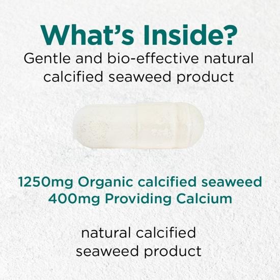 Cytoplan Organic Calcium Wholefood 200mg Elemental Capsules 60 Capsules
