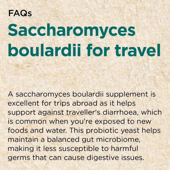Cytoplan Saccharomyces Boulardii Capsules 120 Capsules